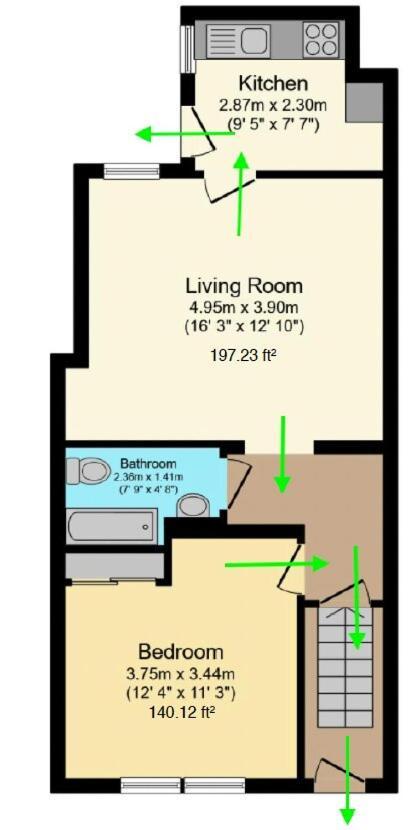 Garturk Apartment By Klass Living Coatbridge Zewnętrze zdjęcie